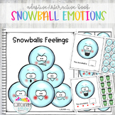 Interactive Adaptive Book Snowball Emotions Pre-K  Special
