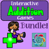 Interactive Addition Games Mega Bundle!!- distance learning