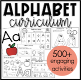 Interactive Alphabet Curriculum: 20+ Engaging Activities p