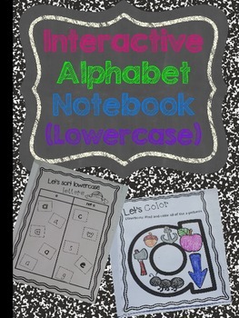Preview of Interactive Alphabet Notebook
