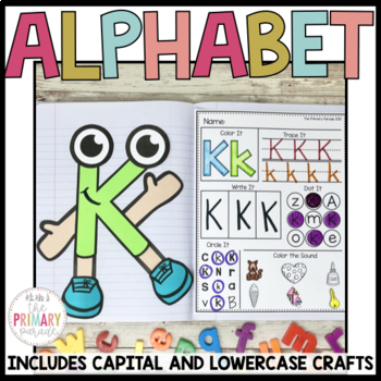 Preview of Interactive Alphabet Notebook | Alphabet crafts | Letter of the Week