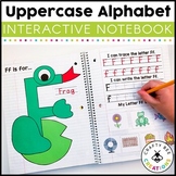 Interactive Alphabet Notebook | Uppercase Alphabet Letter Craft Activities