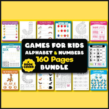 Preview of Interactive Alphabet and Numbers Extravaganza: Playful Learning Bundle for Kids
