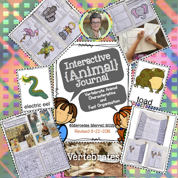 Preview of Interactive {Animal} Journal Grades 1-3