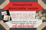Interactive Apostrophe Lesson/Room Transformation: Just Ad