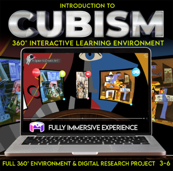 Preview of Interactive Art History: Intro to Cubism: Picasso: Braque: Cubism Escape