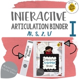 Interactive Articulation Binder for Speech Therapy /r, s, z, l/