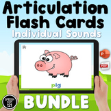 Interactive Articulation Flash Cards Individual Sounds Bun