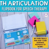 Interactive Articulation Flip Book For /TH/