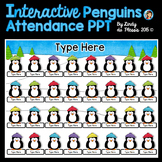 Penguins Interactive Attendance PowerPoint