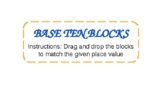 Interactive Base Ten Blocks - Ones, Tens, Hundreds