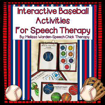 Interactive Baseball Activities for Speech Therapy