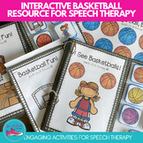 Interactive Basketball Books for Speech Therapy