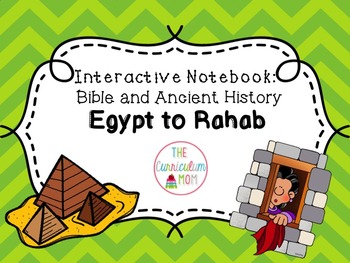 Preview of Old Testament Interactive Bible and History Notebook #2: Egypt to Rahab