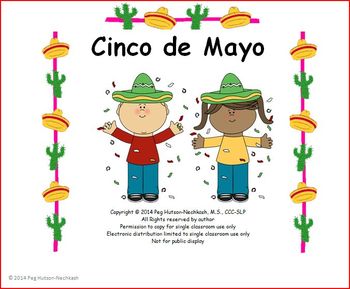 Preview of Interactive Book: Cinco de Mayo