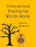 Interactive Book: Position Words--Thanksgiving