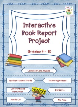 Preview of Interactive Book Report Project