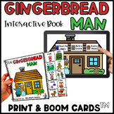 Interactive Book The Gingerbread Man Boom Card Set