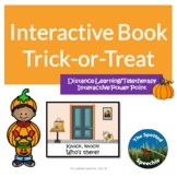 Speech Therapy: Interactive Book: Trick or Treat Halloween