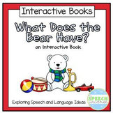 Interactive Book: What Does the Bear Have?
