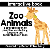 Interactive Book: Zoo Animals