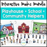 Interactive Books Trio Bundle Speech Therapy - Playhouse, 