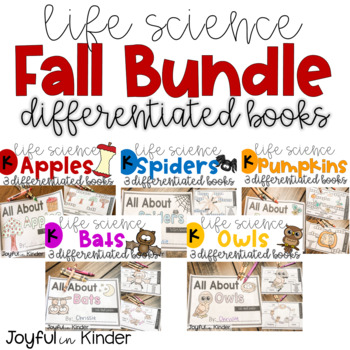 Preview of Life Science Books {FALL BUNDLE}