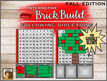 Interactive Brick Build Following Directions Fall Edition For Google Slides
