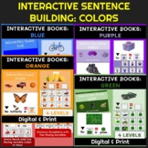 Interactive Build a Sentence Books BUNDLE for Speech, SpEd