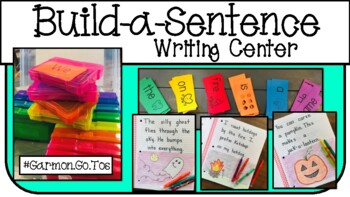 Preview of Writing Center: Building sentences