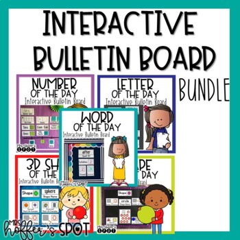 Preview of Interactive Bulletin Board GROWING BUNDLE