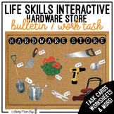 Hardware Store Interactive Bulletin Board Work Task