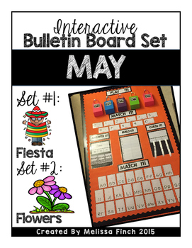 Preview of Interactive Bulletin Board Set- MAY