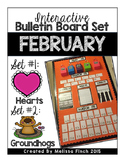 Interactive Bulletin Board Set- February