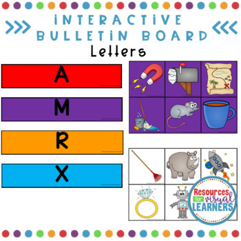 Preview of Interactive Bulletin Board for Letters
