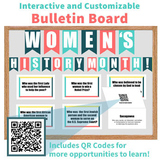 Interactive Bulletin Board for Women's History Month