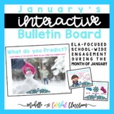 Interactive Bulletin Boards - January Literacy Posters