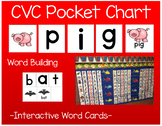 CVC Pocket Chart Activity Cards FREEBIE