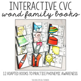Interactive CVC Word Family Books