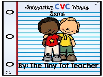 Preview of Interactive CVC Words Game