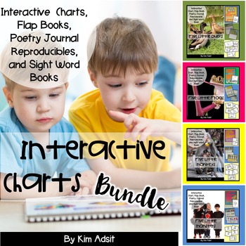 Preview of Sight Word Readers and Interactive Charts-Bundle