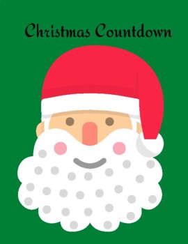 Interactive Christmas Countdown by Mrs Parkers Printables  TPT