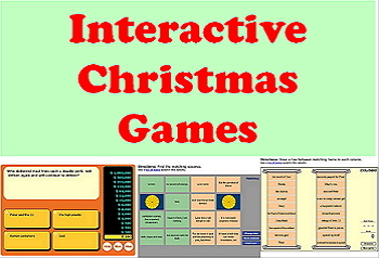 Preview of Interactive Christmas games