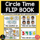 Circle Time Interactive Book - Preschool, Kindergarten, EL