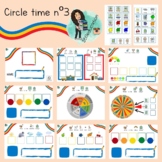 Interactive Circle time- Writing words and PECs. A3 or A4 size.