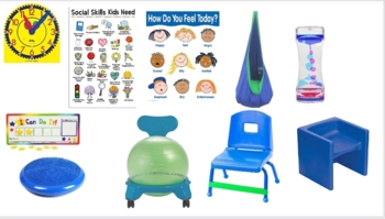 Preview of Interactive Classroom - Special Education Items *Growing Resource*