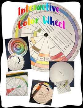 Interactive Color Wheel For Middle And High School