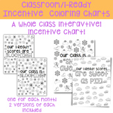 Interactive Coloring Incentive Charts  (Whole Class/ i-Ready)