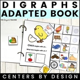 Centers by Design: Consonant Digraphs Adapted Book: CH SH TH WH