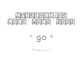 Interactive Core Word Book - "Go"